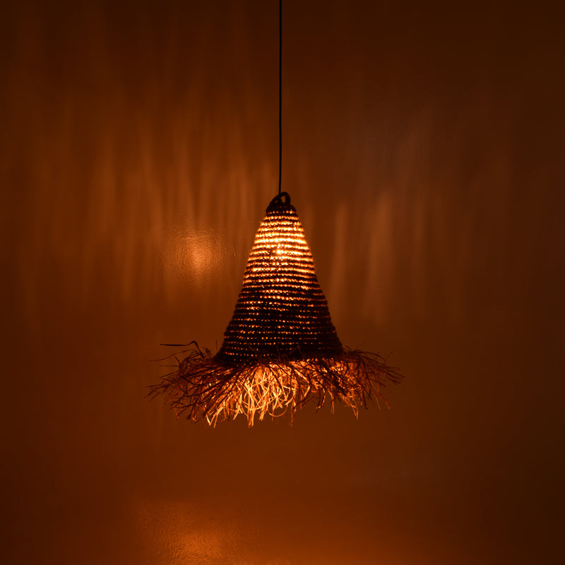 Lustra Malan Boho, Natural, 30x30x40 cm