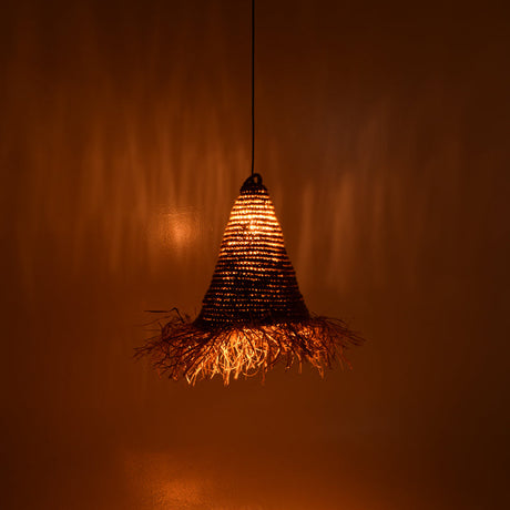 Lustra Malan Boho, Natural, 30x30x40 cm