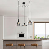 Lustra Mezopotamya Chandelier, 114x114x130 cm - Negru