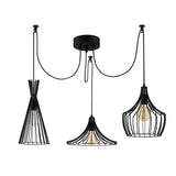 Lustra Mezopotamya Chandelier, 114x114x130 cm - Negru