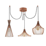 Lustra Mezopotamya Chandelier, 114x114x130 cm - Cupru