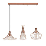 Lustra Mezopotamya - N-1285, Cupru, 27x27x122 cm