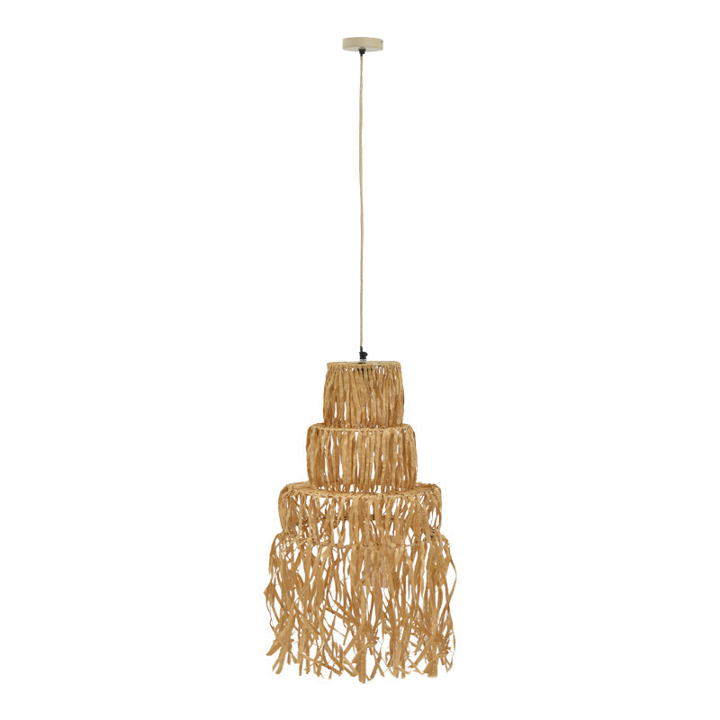 Lustra Nairan, Natural, 30x30x125 cm