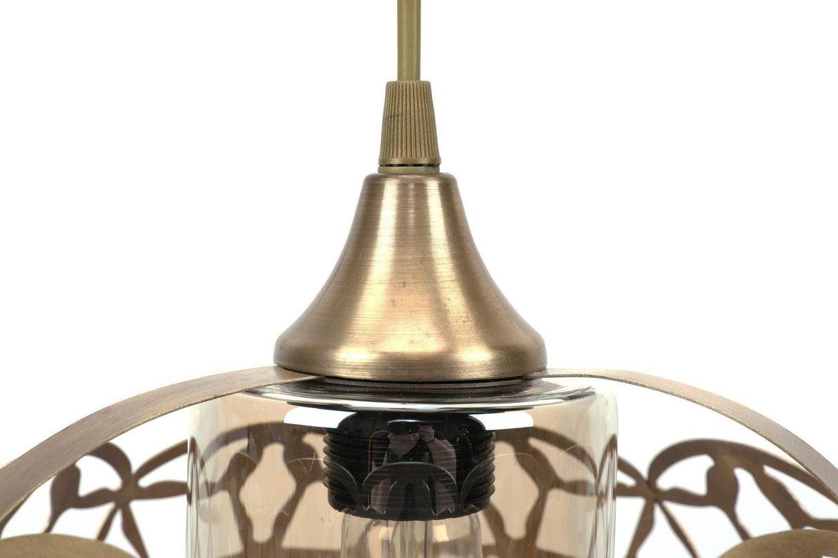 Lustra Nevra Chandelier, Multicolor, 26x26x65 cm