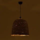 Lustra Nolie din rachita, Natural, D40x99 cm