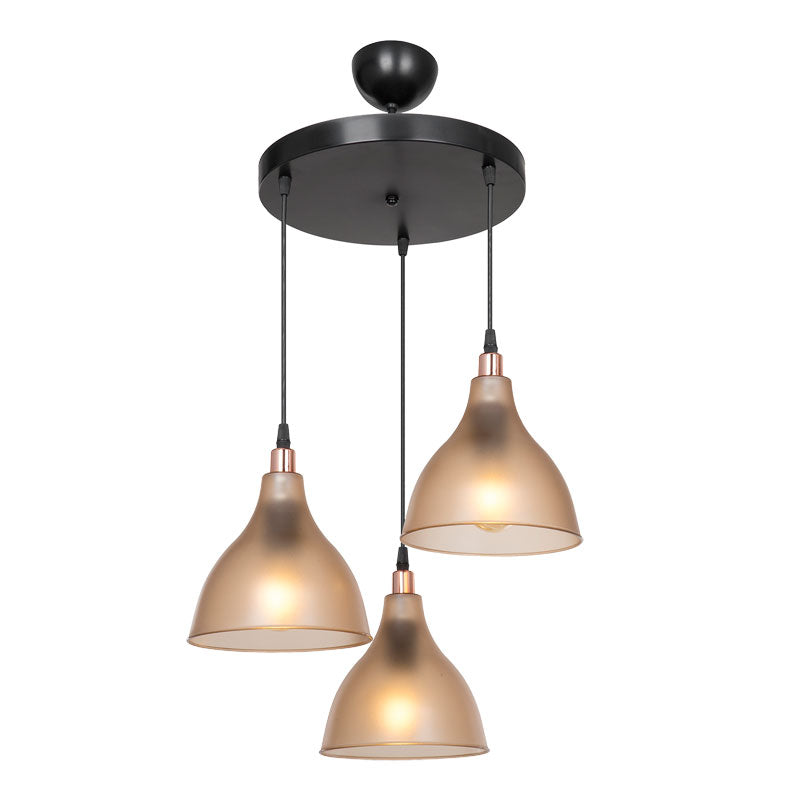 Lustra Orazio, Auriu - Gri inchis, 40x80 cm - Lustra Orazio, Auriu - Gri inchis, 40x80 cm