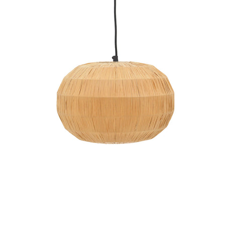 Lustra Ozelia maro din hartie presata si fier, 33x33x122 cm