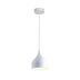 Lustra Perce metal, Alb - Negru, 17x17x100 cm