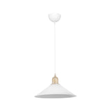 Lustra PWL-0964, Alb - Cupru, D30x62 cm - Lustra PWL-0964, Alb - Cupru, D30x62 cm