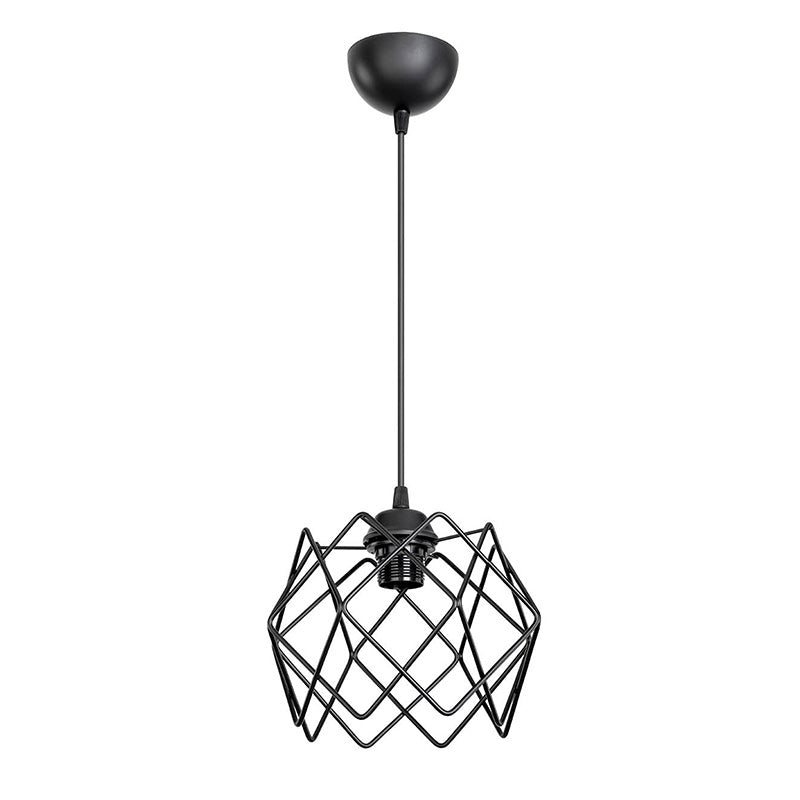 Lustra PWL-1021, Negru, 23x23x60 cm, detaliu produs