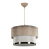 Lustra PWL-1090, aur alb, D30x20 cm