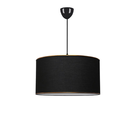 Lustra PWL-1091, metal si textil, D38x21 cm