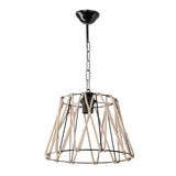 Lustra PWL-1114, negru-bej, 30x30x54 cm