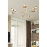 Lustra PWL-1122, D61x25 cm - Auriu