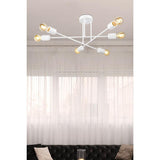 Lustra PWL-1122, D61x25 cm - Alb