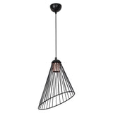 Lustra PWL-1192, negru, 24x83 cm