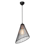Lustra PWL-1192, negru, 24x83 cm