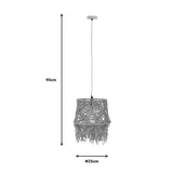 Lustra Rapom, Natural, 25x25x95 cm
