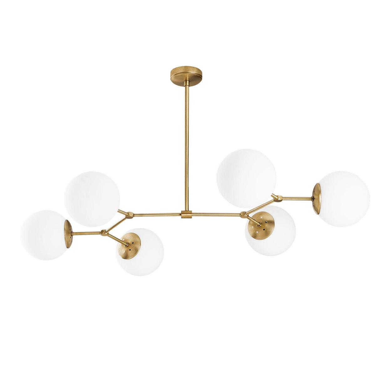 Lustra Ravelight, Galben - Alb, 15x15x48 cm
