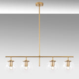 Lustra Roe Chandelier, Auriu, 15x15x3 cm