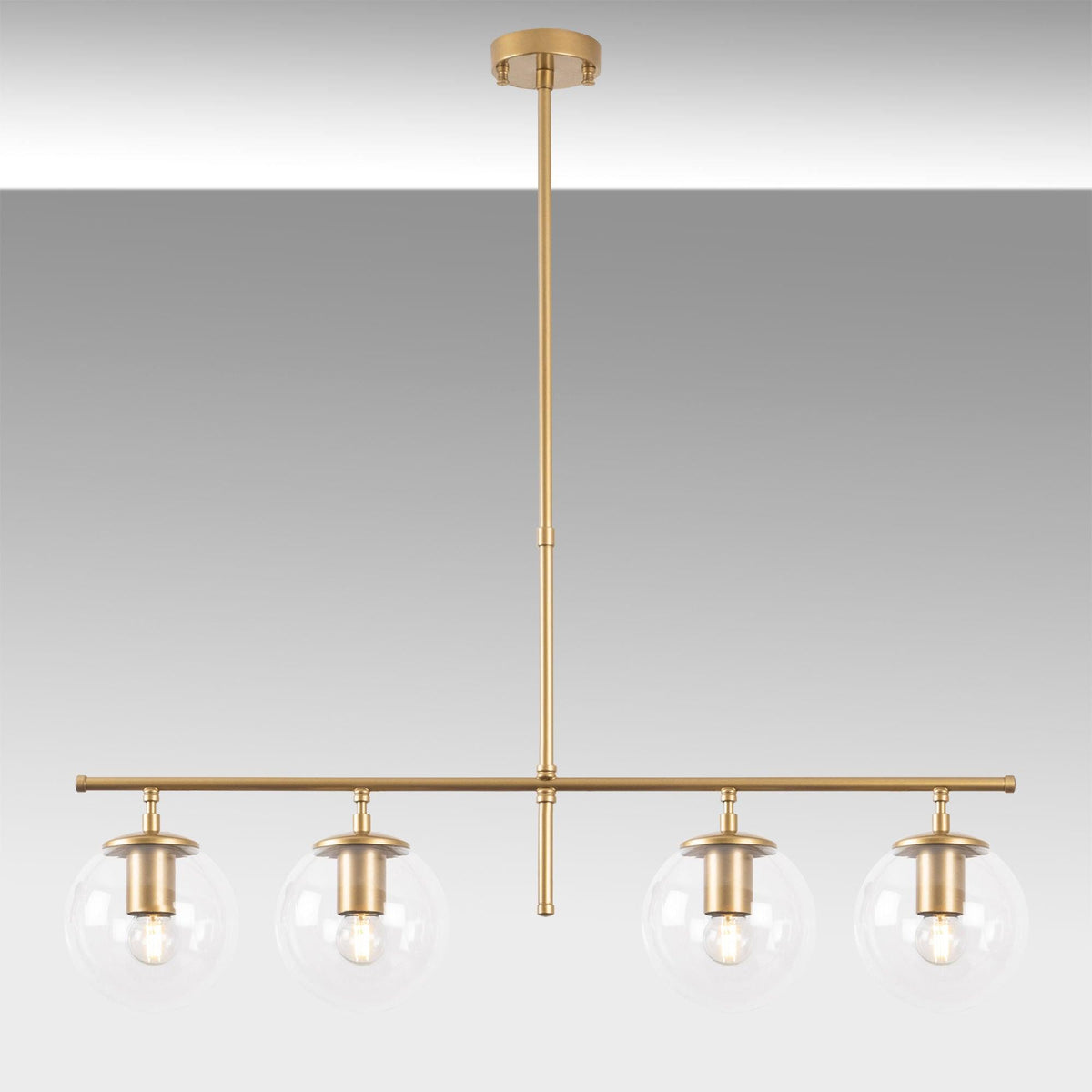 Lustra Roe Chandelier, Auriu
