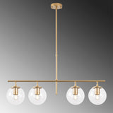 Lustra Roe Chandelier, Auriu, 15x15x3 cm