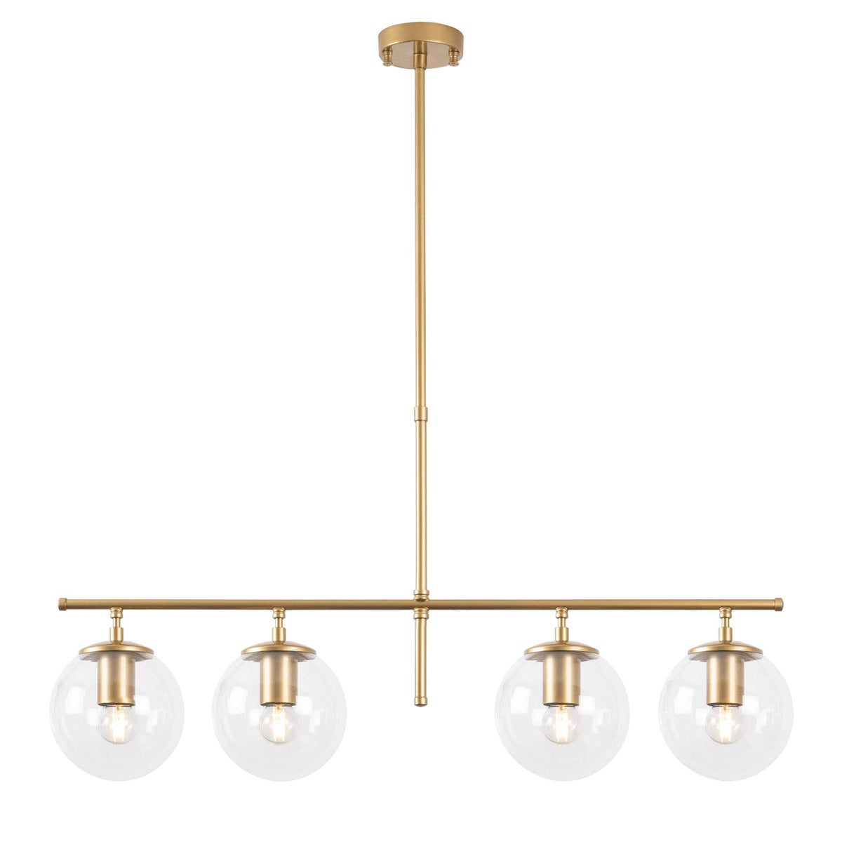 Lustra Roe Chandelier, Auriu