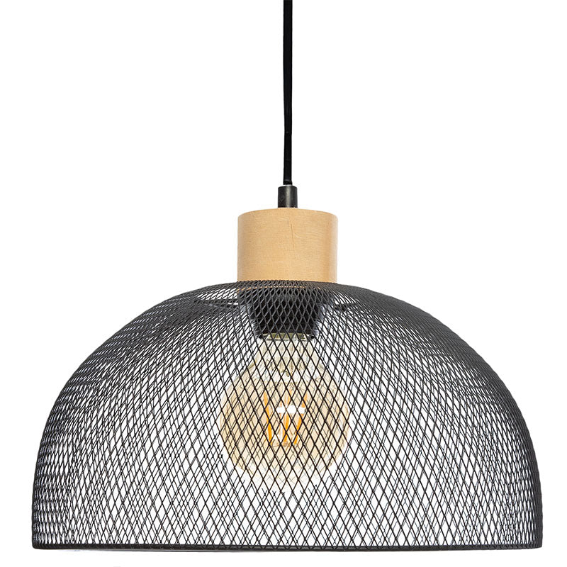 Lustra Sam, negru, 30x22 cm