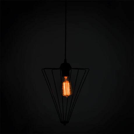 Lustra Saway, negru, 30x30x80 cm