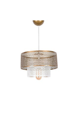 Lustra SH216 Chandelier, Alb, 27x27x64 cm
