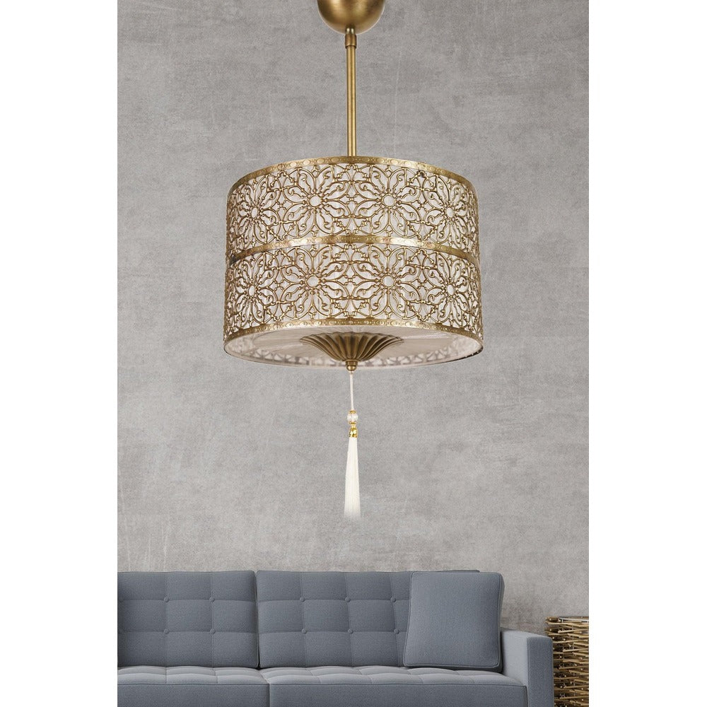 Lustra Shinet, Auriu, 53x30 cm