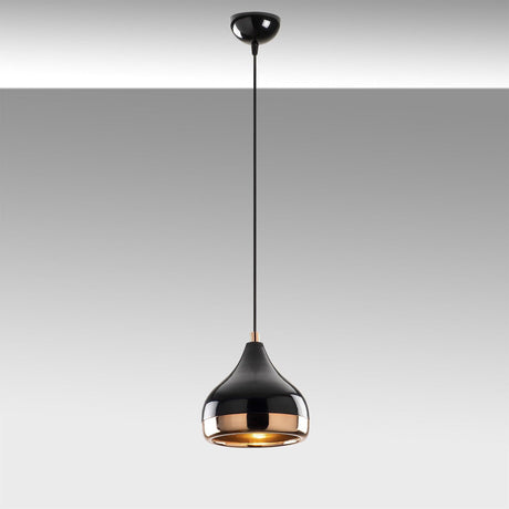 Lustra Solu 01, Negru, 17x17x112 cm