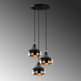 Lustra Solu, Negru, 37x37x111 cm