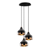 Lustra Solu, Negru, 37x37x111 cm