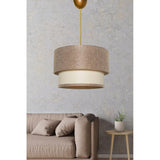 Lustra SP288 Chandelier, 30x30x65 cm - Bej