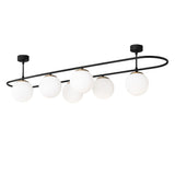 Lustra Sparklight, Negru, 15x15x33 cm