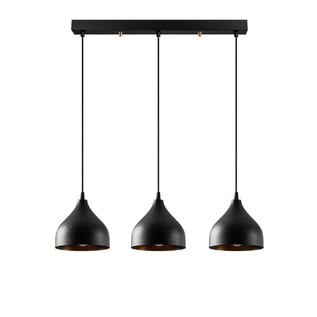 Lustra Sunspire 01, Negru, 18x18x114 cm