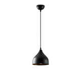 Lustra Tattoo Chandelier, Negru, 18x18x114 cm