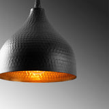 Lustra Tattoo Chandelier, Negru, 18x18x114 cm