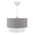 Lustra tavan PWL-1087, alb-Gri, D30x20 cm - 202-000058