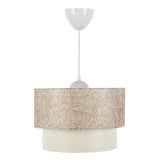Lustra tavan PWL-1087, alb-Gri, D30x20 cm - Lustra tavan PWL-1087, alb-Gri, D30x20 cm