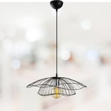 Lustra Tel - 6503, 50x50x111 cm - Negru