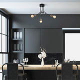 Lustra Viraj Chandelier, Negru, 16x16x32 cm