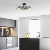Lustra Wave Chandelier, Negru, 12x12x22 cm