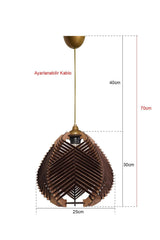 Lustra YL226 Chandelier, 25x30x70 cm - Maro