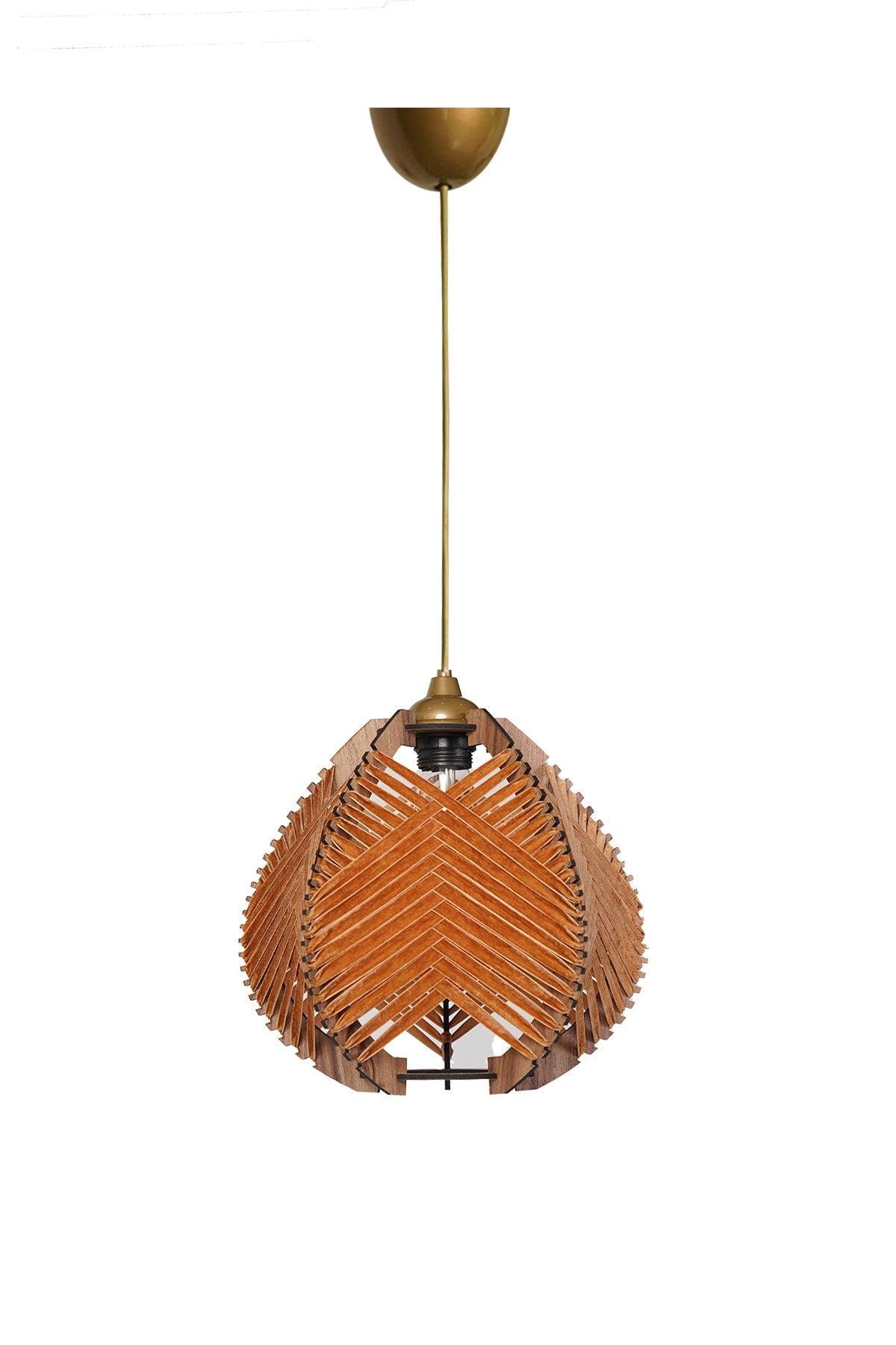 Lustra YL226 Chandelier, 25x30x70 cm - Portocaliu