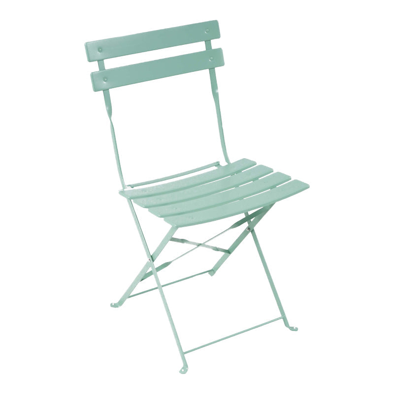 Set masa bistro pliabila, 3 piese, Metal, 60x71 cm - Verde