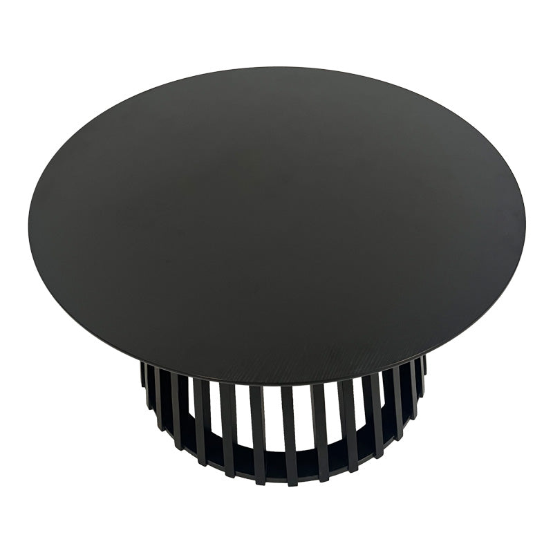 Masă cafea Domonic, Negru, 80x45 cm