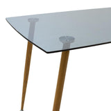 Masa Chloe sticla 120x70x75