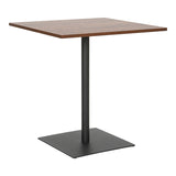 Masa cu functie fixa, Nerobian, Nuc - Stejar, 70x70x75 cm - Masa cu functie fixa, Nerobian, Nuc - Stejar, 70x70x75 cm
